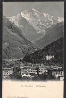 AK Interlaken ,Die Jungfrau , 1906