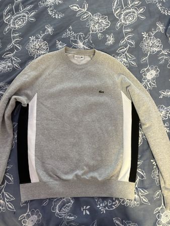 Lacoste Pullover Relaxed Fit Grau 