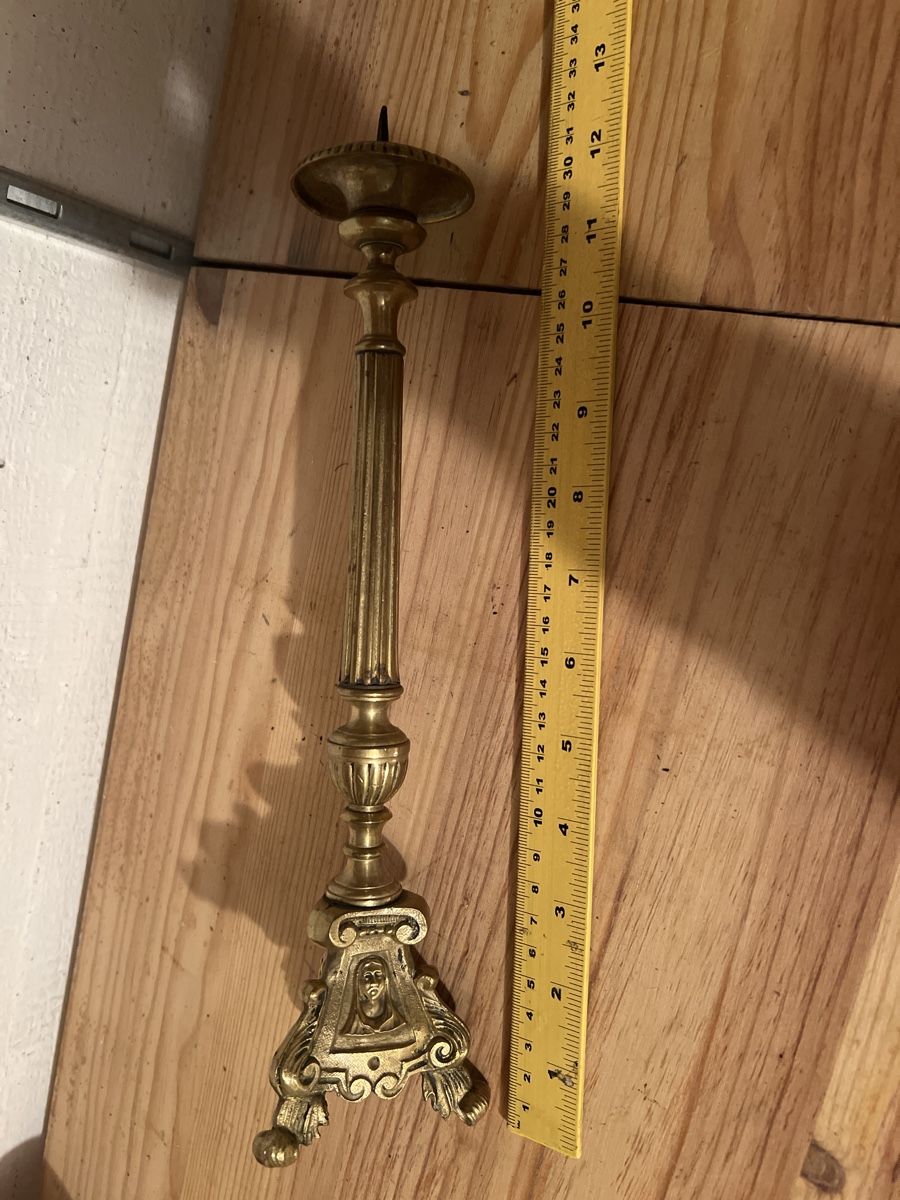 Kerzenständer: Brass Candlestick Holder – Gebraucht aus Gockhausen von geo_ydf6