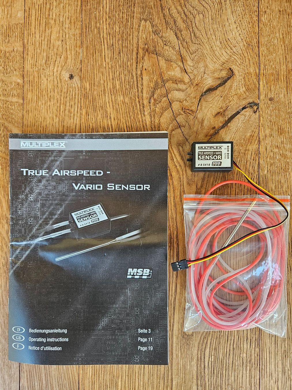 Multiplex RC Modellbau: Multiplex True Airspeed / Vario – Neu und originalverpackt aus Forch von dpg208