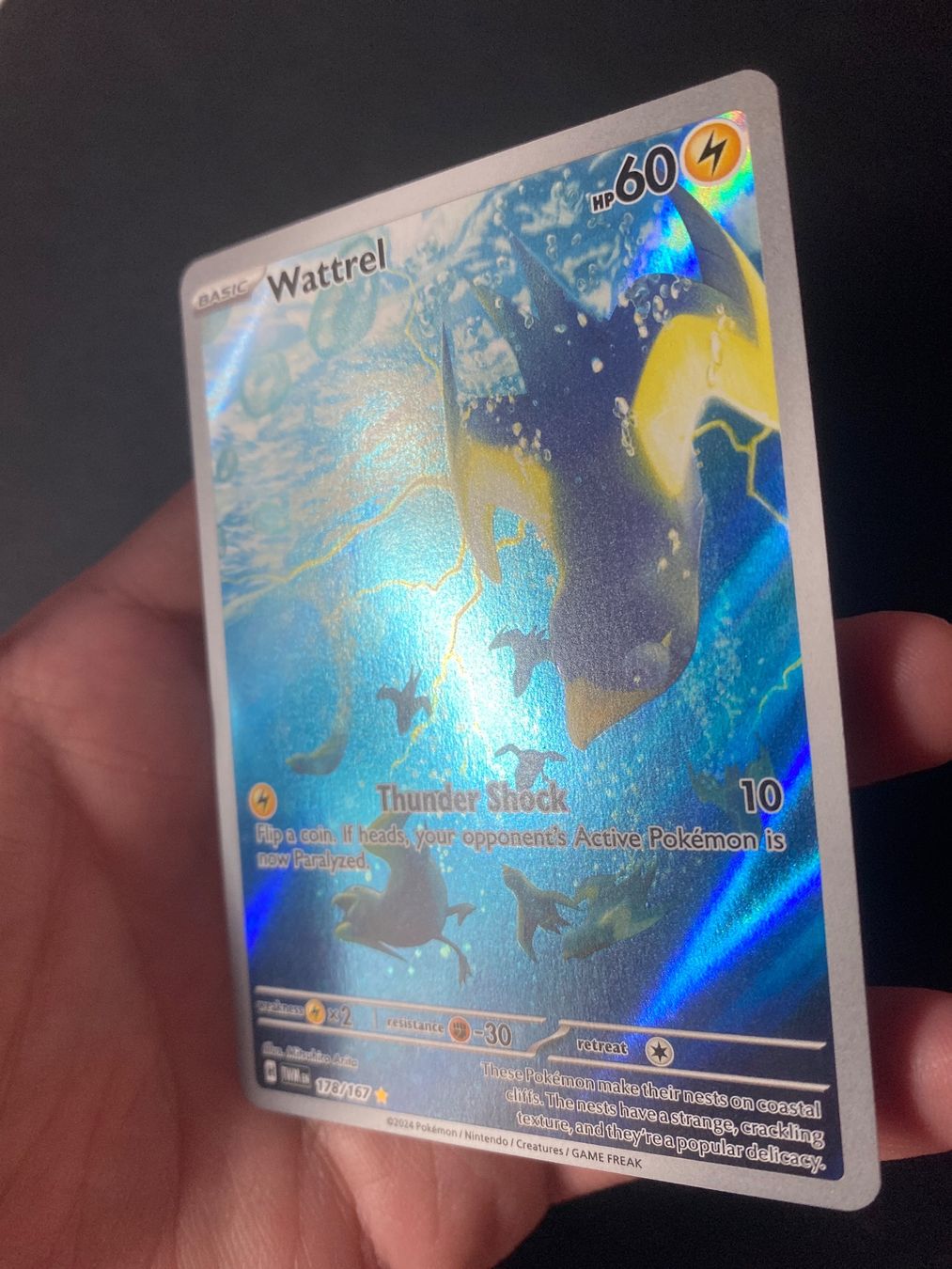 Pokémon Carte collezionabili: Wattrel 178 - Voltrel - Twilight Masquerade - EN – Nuovo (secondo la descrizione) da Hausen AG venduto da Shrade 2