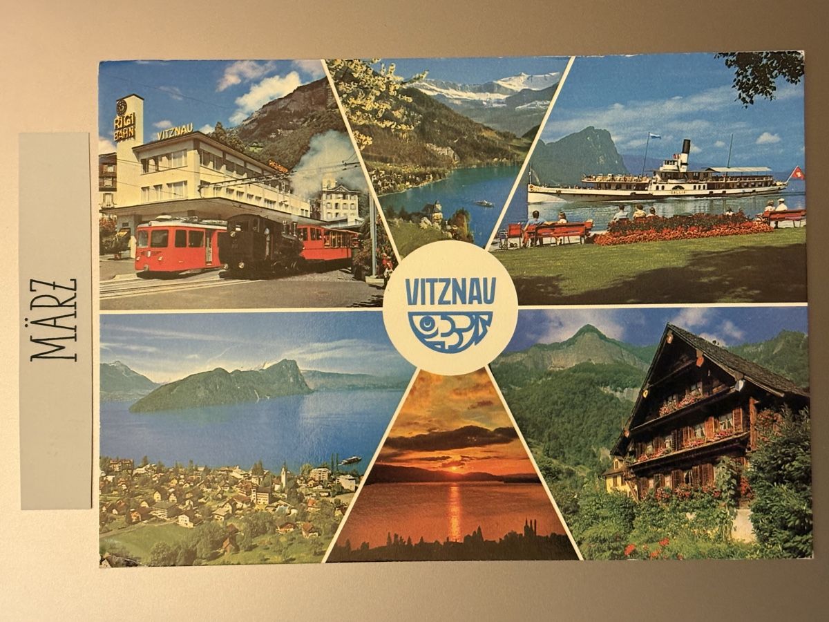 Cartoline postali: AK von Vitznau – Usato da Rümlang venduto da Kartenpost1