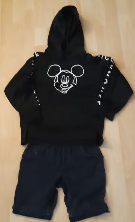 Junge Pulli + Shorts, Gr. 130, Marke: GAP + ZARA