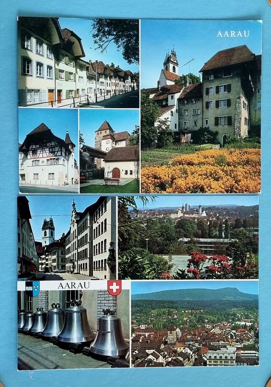 Cartes postales: Aarau - 2 Ansichtskarten – D'occasion à Rothrist par RROENK