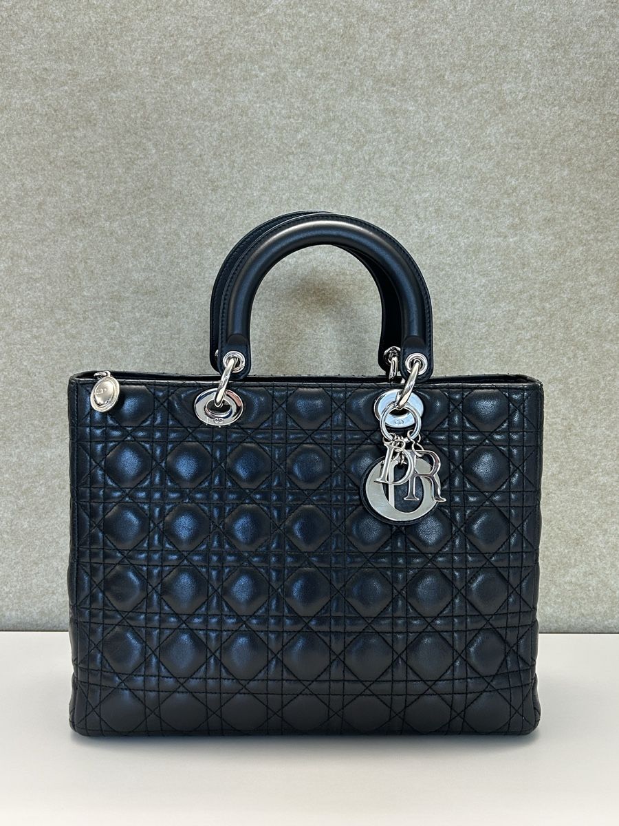Dior Borse da donna: Dior Medium Vintage schwarze Ledertasche – Usato da Niederglatt ZH venduto da 221100 1