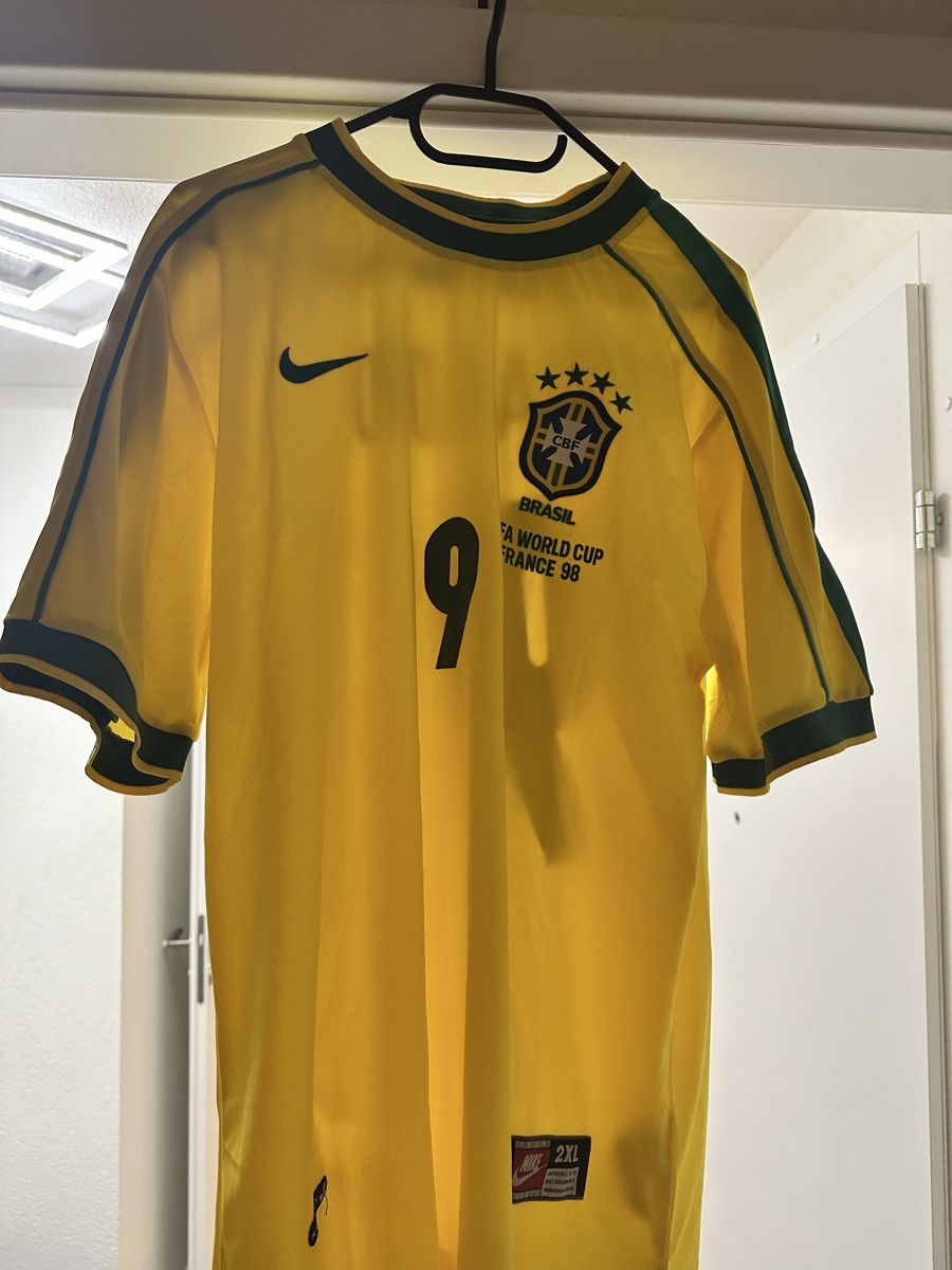 Nike Canottiere & Pantaloni: Maillot Brésil Ronaldo 1998 – Nuovo (secondo la descrizione) da Grancy venduto da arn_lmj6