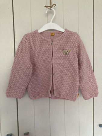 Süsse Strickjacke von Steiff in Grösse 74/80