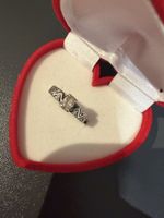 Damenring Silber mit Stein 