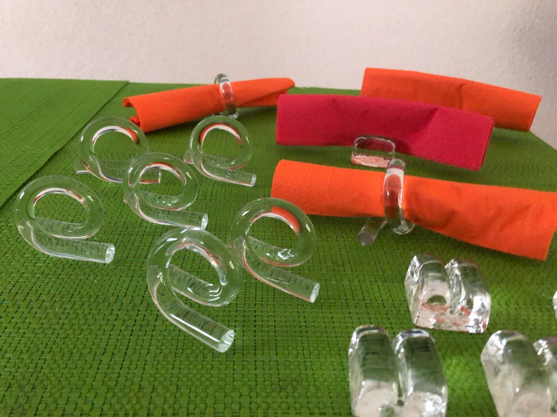 Altro in Decorazioni & Accessori: Serviettenringe aus Glas – Usato da Freienstein venduto da ErnaS01 2