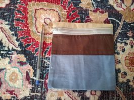 Handgemachte Stofftasche/ Portemonnaie mit Reissverschluss