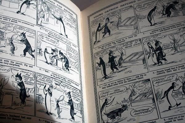 Cartoline postali: Pip & Squeak Annual 1933 – Usato da Bern venduto da kultiges 4