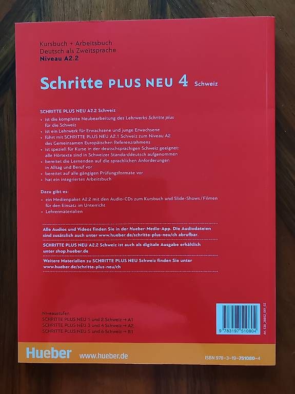 Libri: Schritte PLUS NEU 4 A2.2 – Usato da Grenchen venduto da Dulcis_Fundo 1
