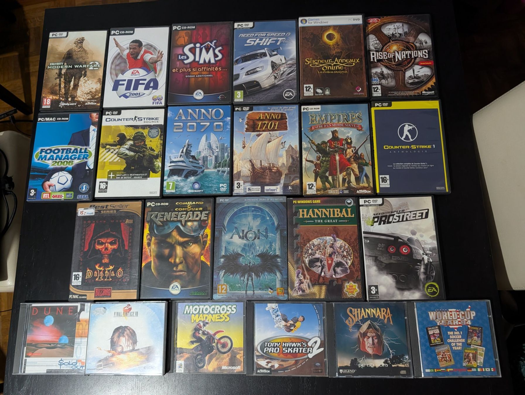 Jeux: Bundle 23 Jeux PC – D'occasion à Martigny par johhnycash