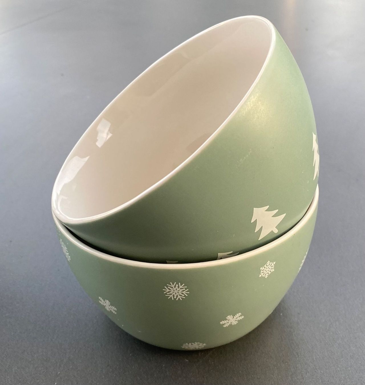 Schalen: Schalen-Set / Bowl set LET IT SNOW – Neu und originalverpackt aus Dietlikon von Sa_Biene 1