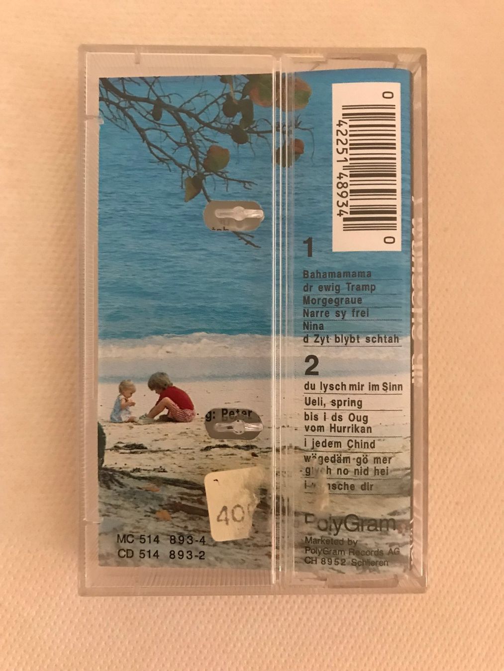 Musicassette: Peter Reber "I Wünsche Dir" 1993 MC Musikkassette – Usato da Grüningen venduto da saya14 1