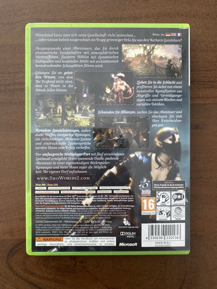 Microsoft Giochi: Two Worlds 2 für Xbox 360 – Usato da Thunstetten venduto da Virus_33 2
