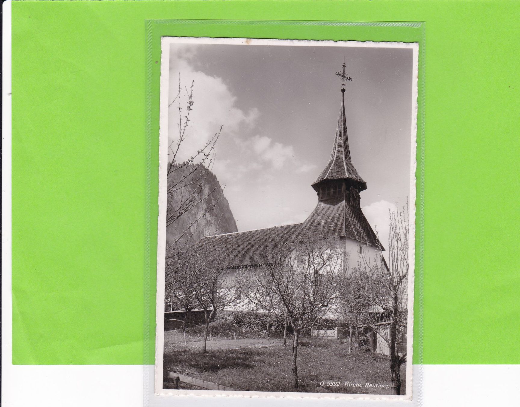 Ansichtskarten: Kirche Reutigen – Gebraucht aus St. Peterzell von neckertal