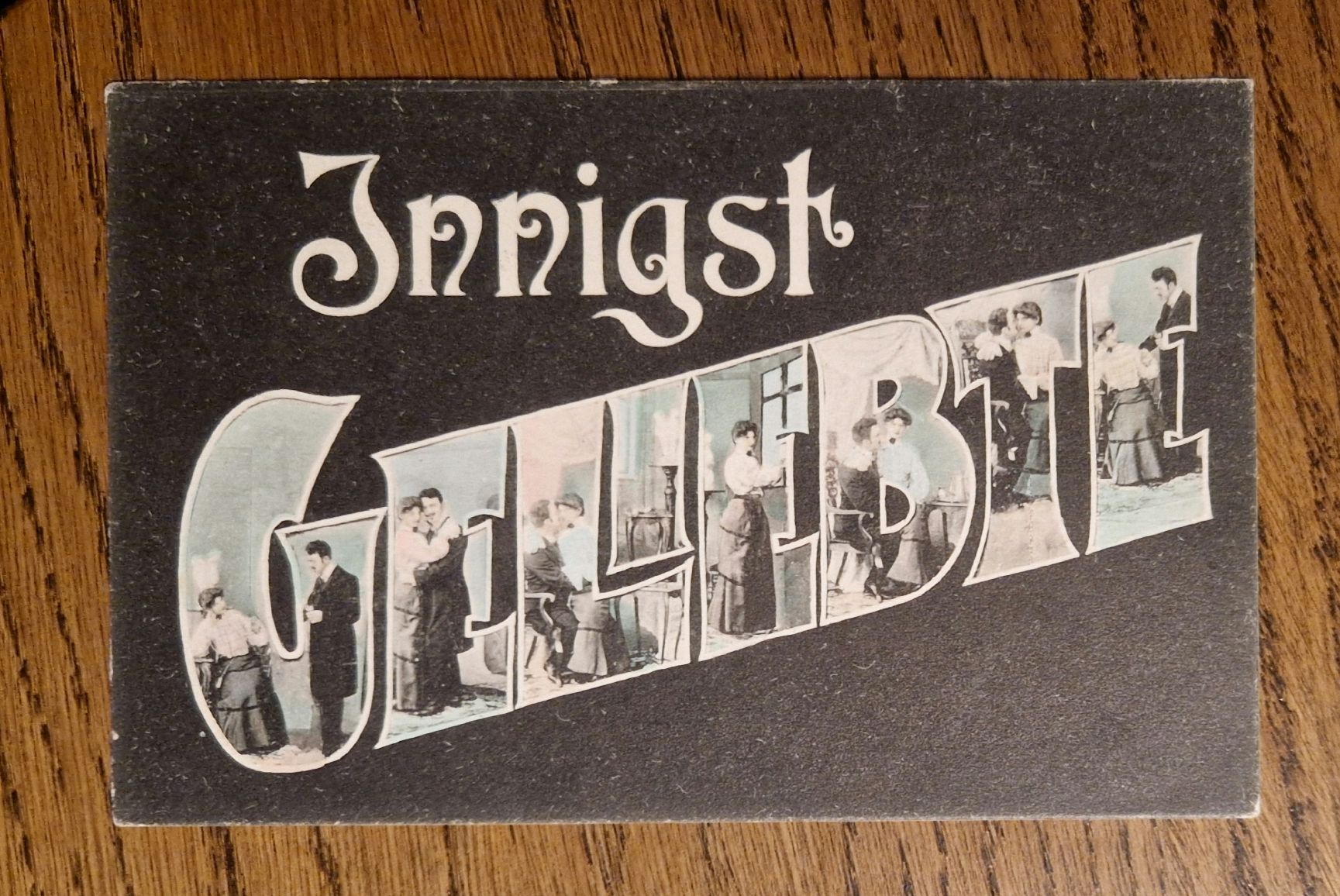 Ansichtskarten: Innigst, Liebesbeweis 1906 – Gebraucht aus Ebikon von Donar50