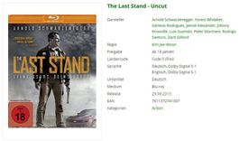 The Last Stand - Uncut (Blu-Ray)