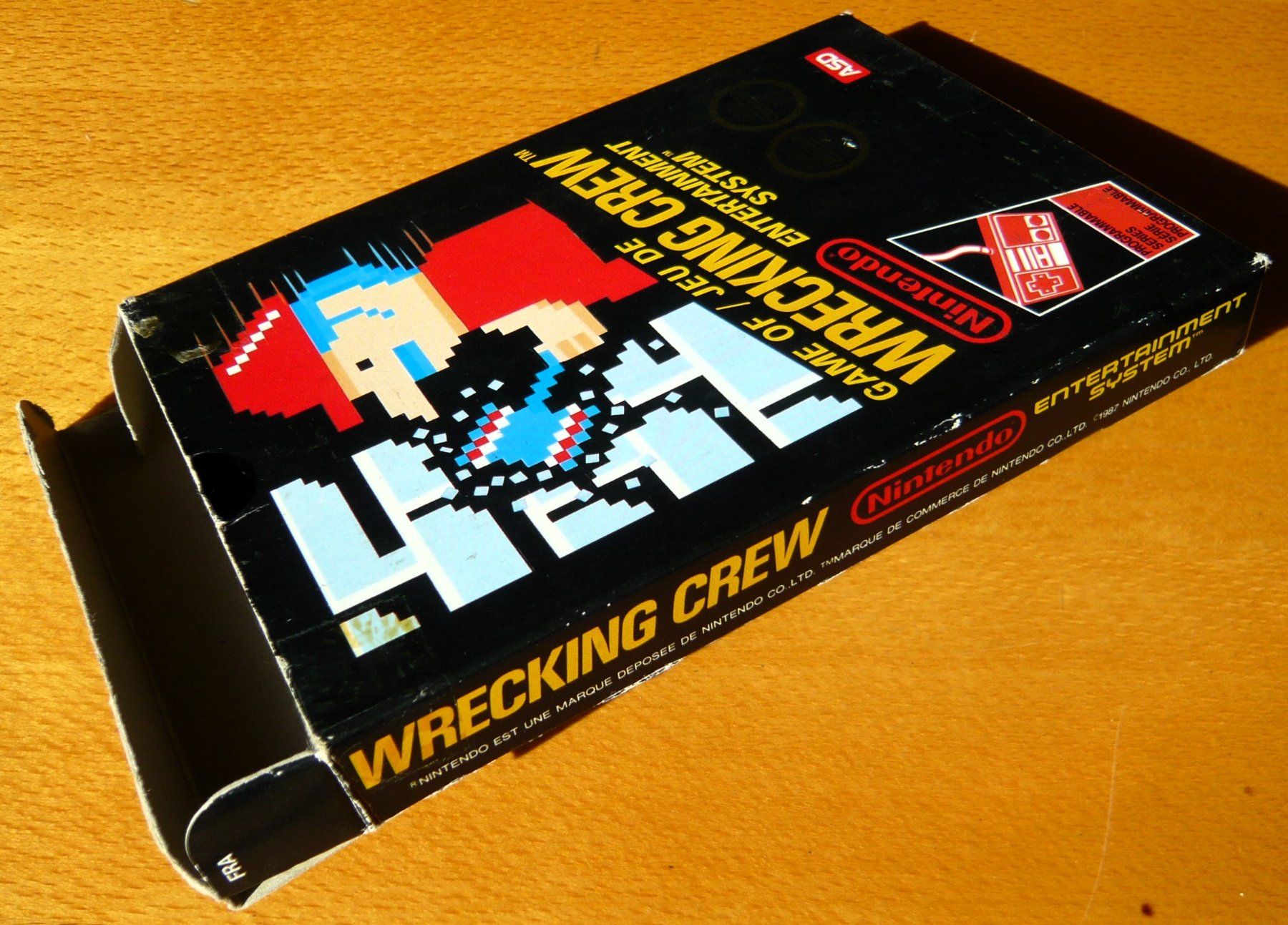 Nintendo Giochi: NES : Wrecking Crew, CIB, Bon état, version rare 5 vis – Usato da Onex venduto da Jaguar1986 6