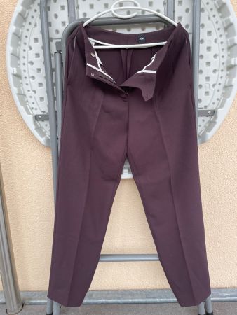 BOSS Stoffhose Damen dunkelrot Gr 40