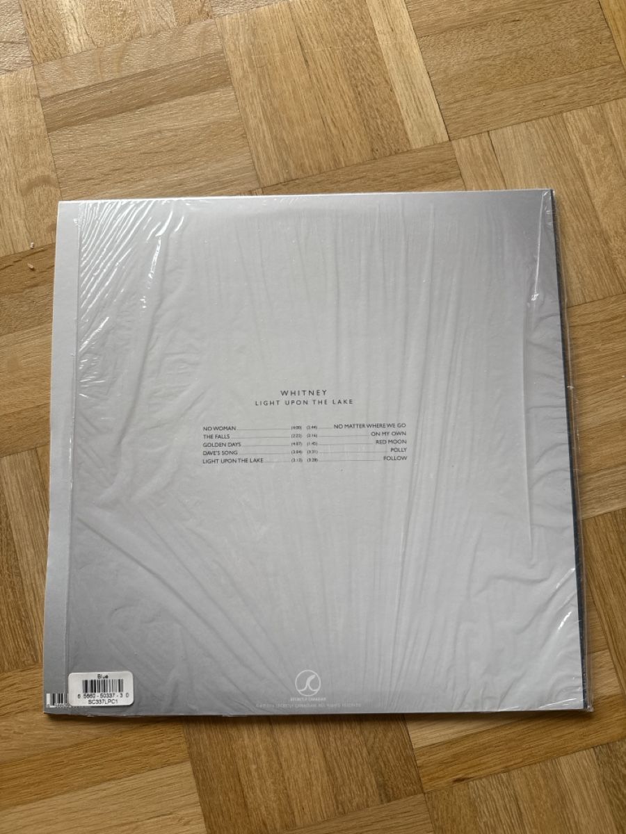 Dischi in vinile: Whitney - Light Upon the Lake LP Blue – Usato da St-Légier-Chiésaz venduto da My_favorite_shop 1