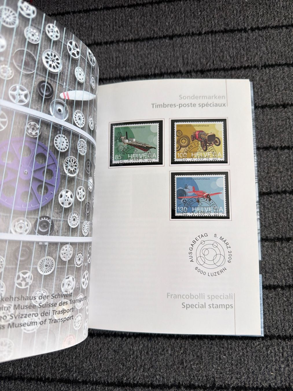 Album: Schweizer Briefmarken Jahrbuch 2009 - Gestempelt – Usato da Wangen SZ venduto da Bendra 1