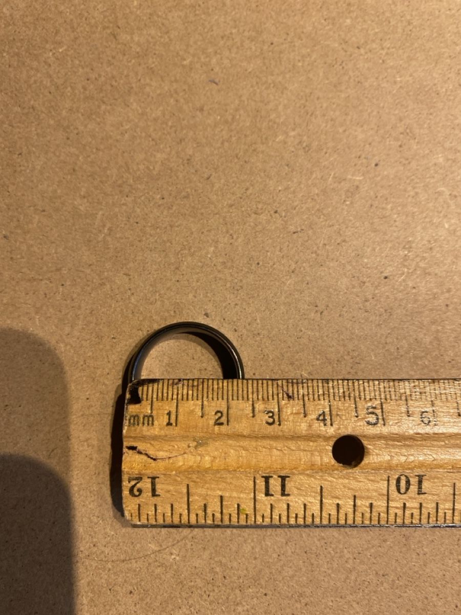Ringe: Black Ring, circa 2.3cm Durchmesser – Neu (gemäss Beschreibung) aus Buttikon SZ von Maxwelltime 1
