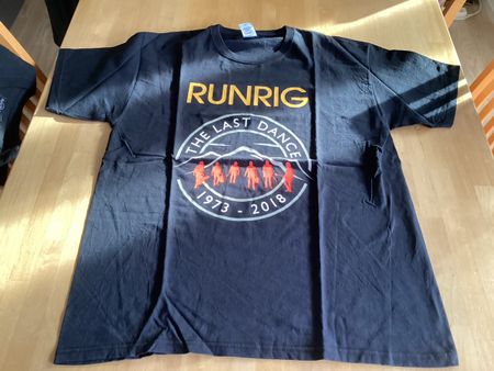T-Shirt „Runrig“; Abschiedstournee 2018; 