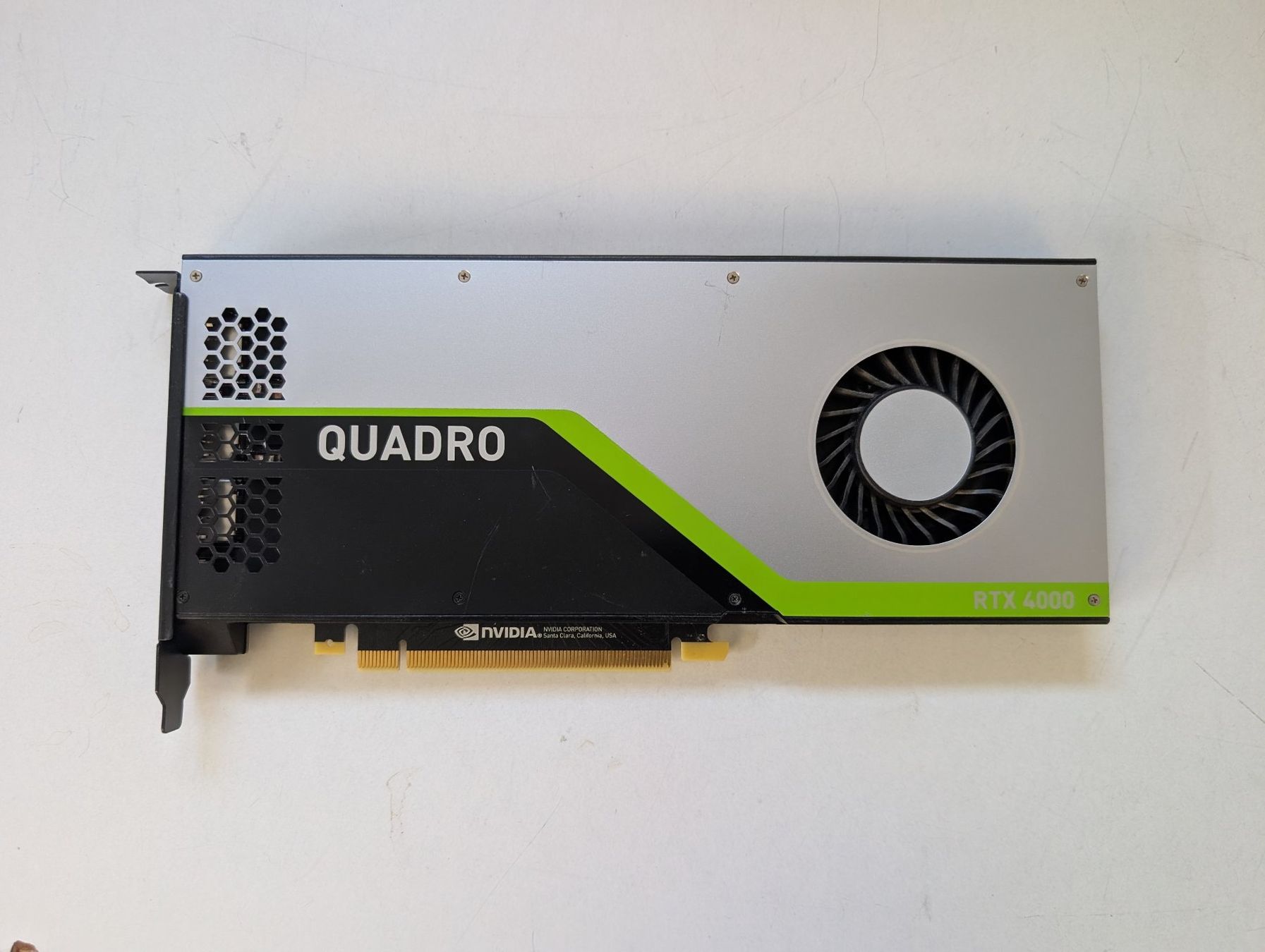 Nvidia Cartes graphiques: RTX 4000 8GB HP Grafikkarte – D'occasion à Celerina par gia_96tx
