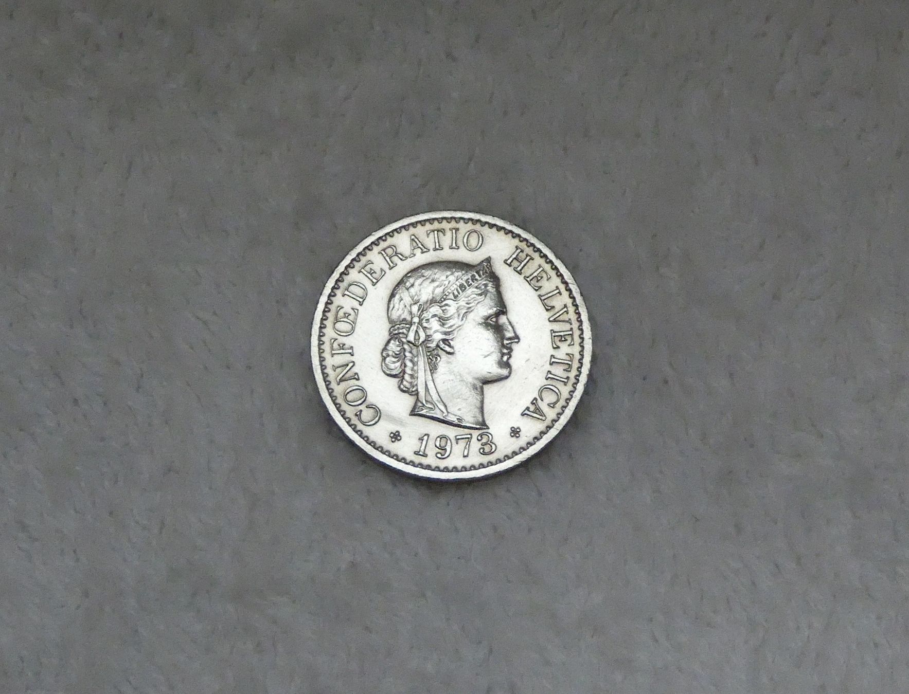Tutti le monete: 10 centimes/rappen 1973 – Usato da Nyon venduto da Ilmi09