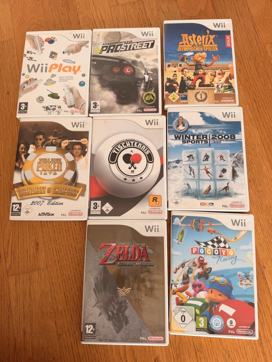 Nintendo Spiele: Nintendo Wii 8 Spiele – Gebraucht aus Horw von jas_ca