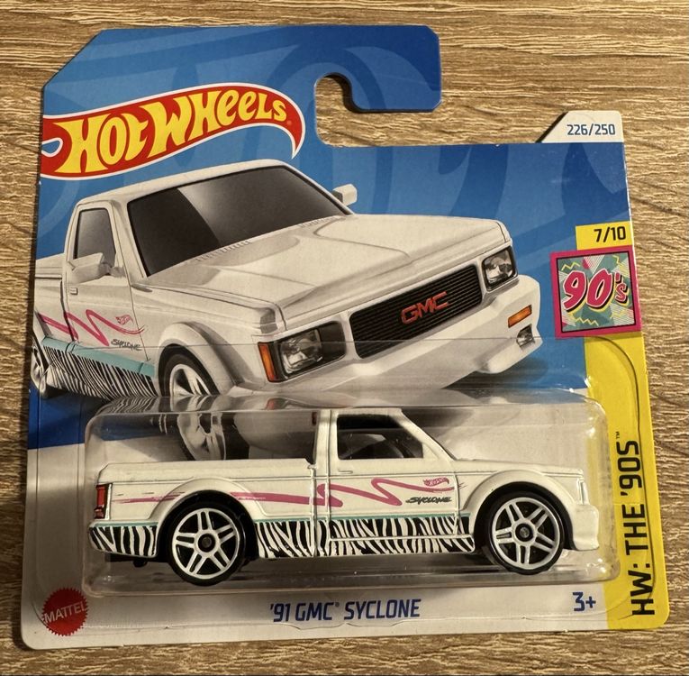 Hot Wheels '91 GMC Cyclone 226/250 OVP 90s (Neu und originalverpackt ...