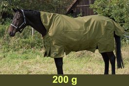 Neuwertige 1800D Winterdecke 145cm 200gr.