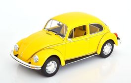 VW Käfer 1200 1983 gelb     1:18 von Minichamps