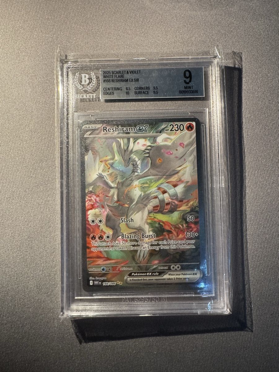 Pokémon Cartes à collectionner: Reshiram EX 166 BGS 9 – Neuf (Voir description) à Bleienbach par adr_fm25