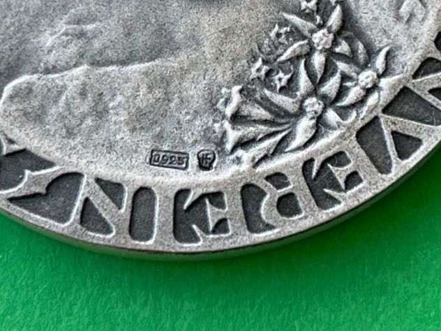 Medaglie: Schweizerische Schuetzenmedaille, Silber 925 – Usato da Bremgarten AG venduto da Schussi 2