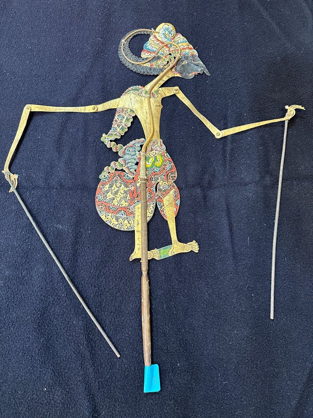 Figuren: Wayang Kulit Schattenfigur Indonesien alt – Gebraucht aus Zürich von an-dy 1