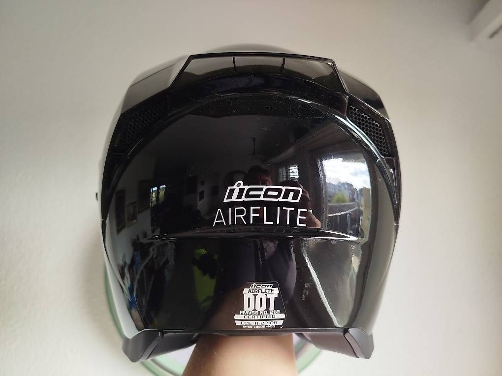 Caschi & visiere: Motohelm ICON AIRFLITE black – Usato da Rupperswil venduto da Viland_Dann 3