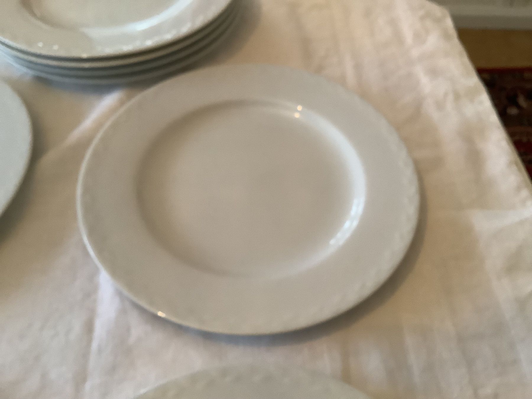 Piatti: 8 TCM Speiseteller, weiss – Usato da Wädenswil venduto da Jsi.Z01 1