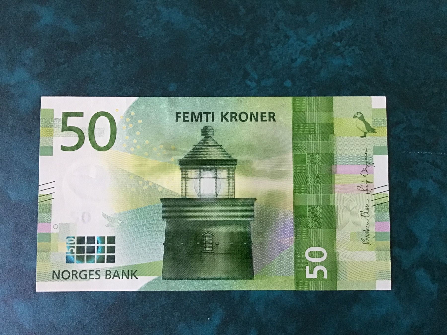 Banknoten: Norwegen 50 Kronen 2017 – Neu (gemäss Beschreibung) aus Urtenen-Schönbühl von absolut08