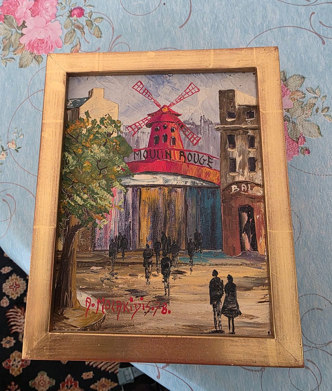 Dipinti: Ölbild Moulin Rouge 1978 – Usato da Villmergen venduto da stier74