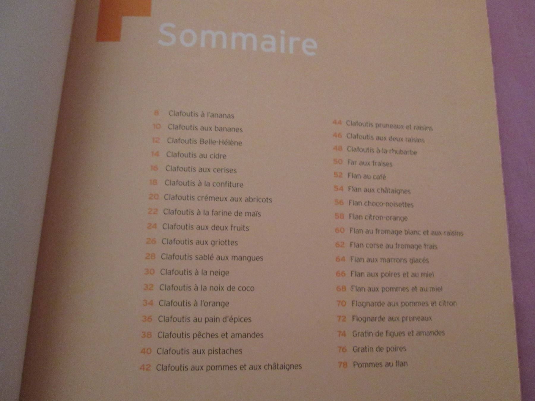 Libri: Flans et clafoutis – Usato da Neuchâtel venduto da Dualseele 1