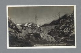 BARBERINE, BARRAGE EN CONSTRUCTION, *