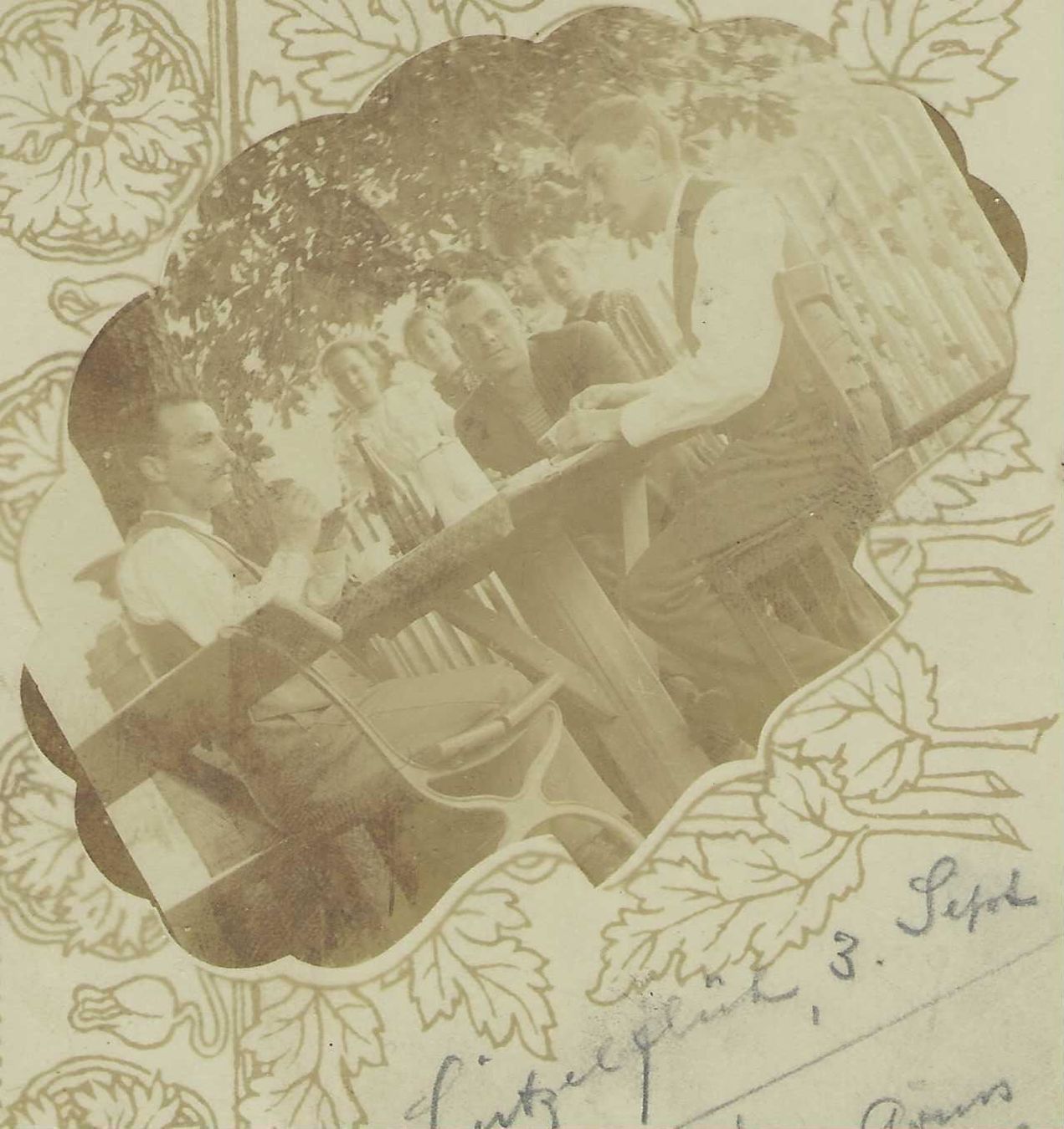 Cartoline postali: 3.9.1902 Lützelflüh Fest im Gartä/Ramsey – Usato da Zürich venduto da Hagliweg