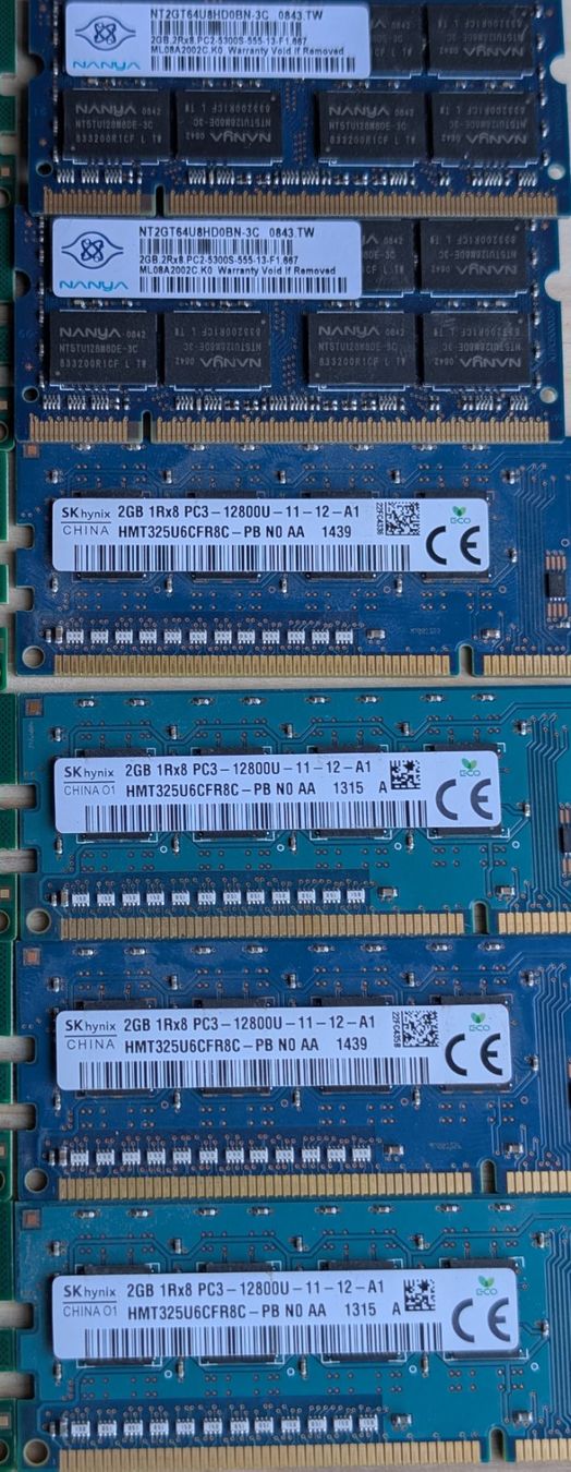 Memory / RAM: Mémoire Ram DDR3 et DDR2 – Gebraucht aus Vernayaz von Suisse1010 2