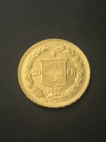 Goldvreneli  RAR  20-er 1893 jg Helvetia
