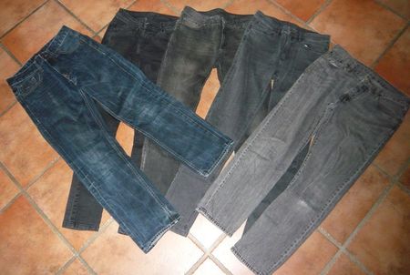 5 Jeans-Hosen Gr ca 158-164