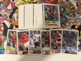 50 x cards base flagship premier league