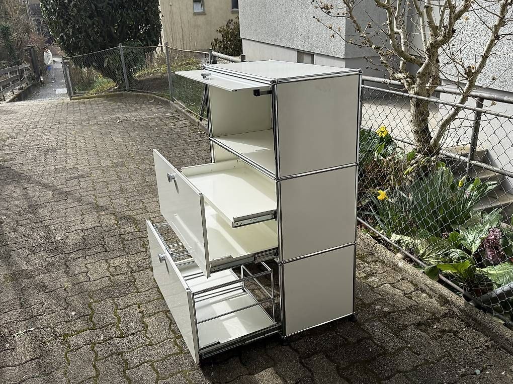 USM Kommoden: USM Haller Sideboard Reinweiss 1x3 – Gebraucht aus Dietikon von Kumar_Occasionen 9